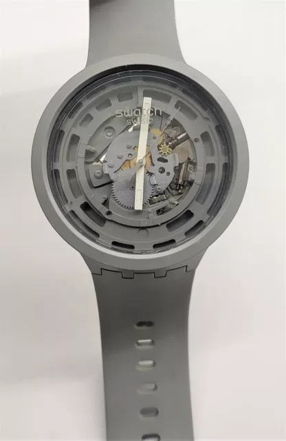 Swatch Special Big Bold Bioceramica 2021 - SB03M100 - C-Grey - Usato   -