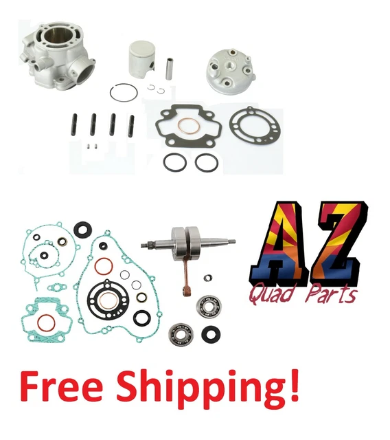 KAWASAKI KX65 KX 80c Athena Big Bore Cylinder Piston Gasket Crank Motor