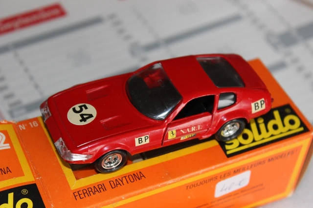 Solido Ferrari Daytona 365 GTB4 NART N°54 – 1/43 – Réf 16 1977 – Occasion