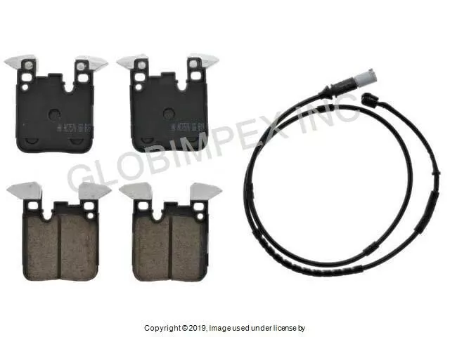 BMW (2012-2021) Brake Pad Set REAR AKEBONO EURO + 1 YEAR WARRANTY