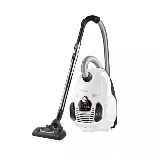 Aspirateur traineau avec sac X-Power 650W Blanc AEG VX7-2-IW-S