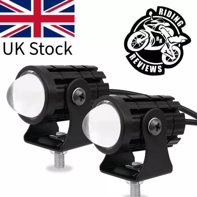 Illuminate Your Adventure: Versatile LED Headlight for Motorcycles, 2x