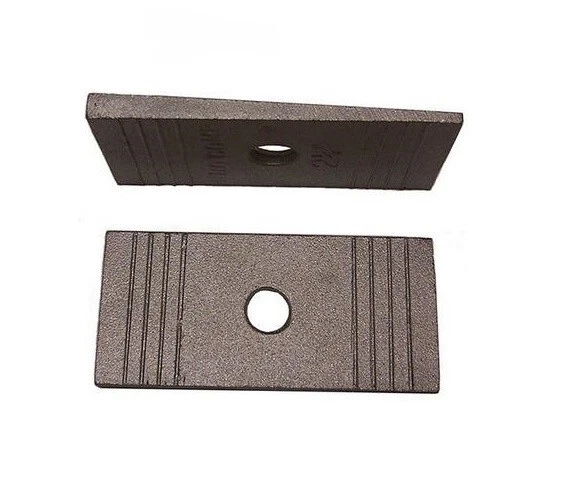 Rubicon Express Universal Degree Shim 2.5 Inch Wide X 4 Degree Aluminum Pair