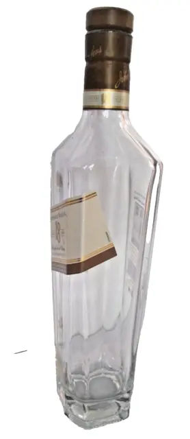 Johnnie Walker Gold Label Empty Bottle 700ml - Tapered Heavy Glass 2