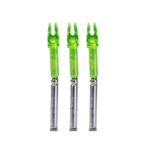 Burt Coyote Lumenok X3G Green Lighted Arrow 3 Pack Nocks