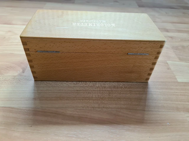 Erka Kolorimeter Blutzucker Messgerät Im Holzkasten 4