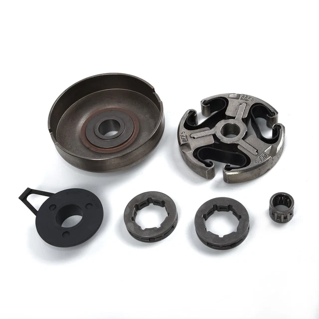 CHAINSAW CLUTCH ASSEMBLY Replacement Kit Set Spare Parts Tool Drum Rim