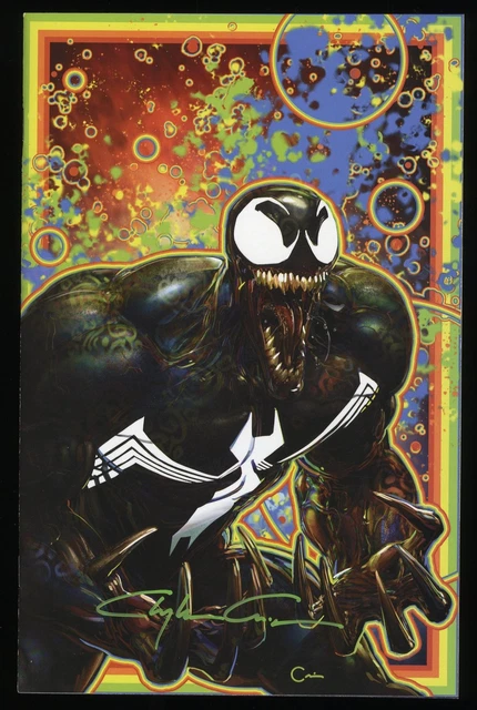 King in Black #1 NM 9.4 Signed! Clayton Crain Virgin Variant Marvel