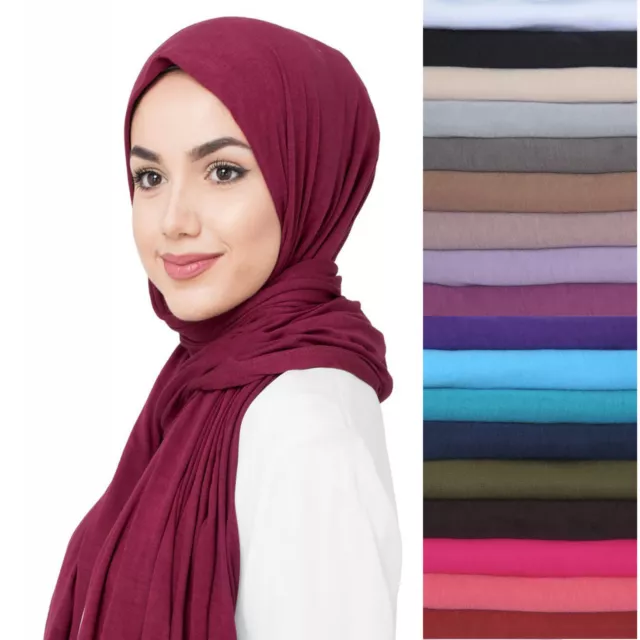 Hijab muslimische Kopftuch Schal Turban aus Jersey