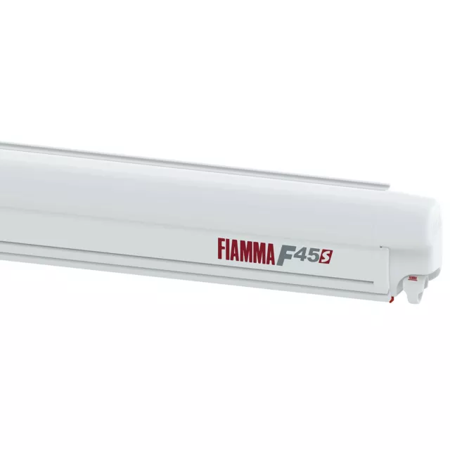 Fiamma  F45s Polar White Tuch Royal Grey 375cm Markise 250cm Auszug