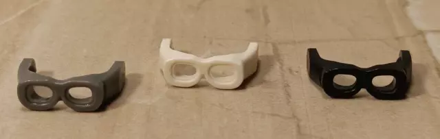 New LEGO Goggles Lot of 3 Black Aviator Gray White  Skiing SUNGLASSES Helmet