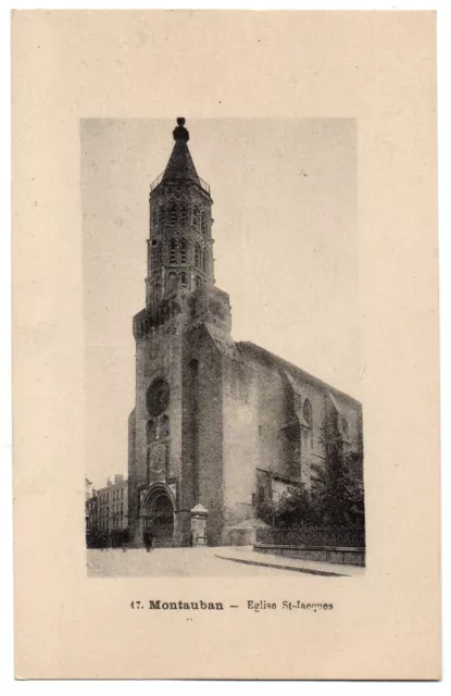 CPA 82 - MONTAUBAN (Tarn et Garonne) - 17. Eglise Saint-jacques