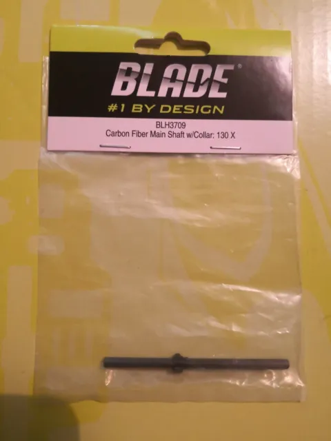 Blade 130x carbon main shaft with collar BLH3709