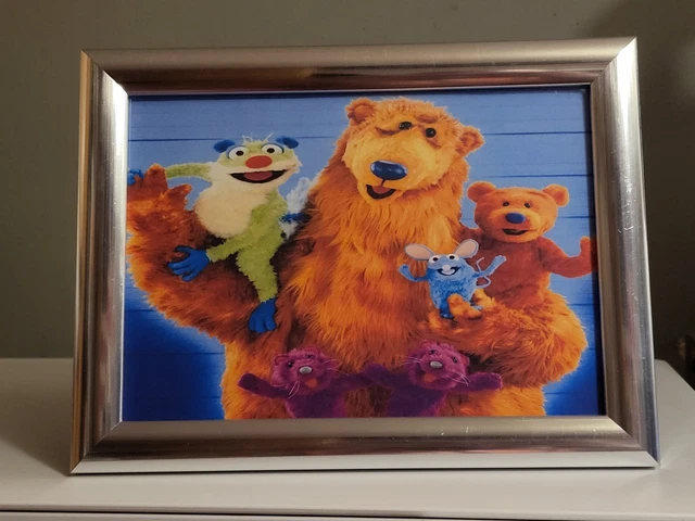 JIM HENSON BEAR In The Big Blue House Framed Picture Art Print Home ...