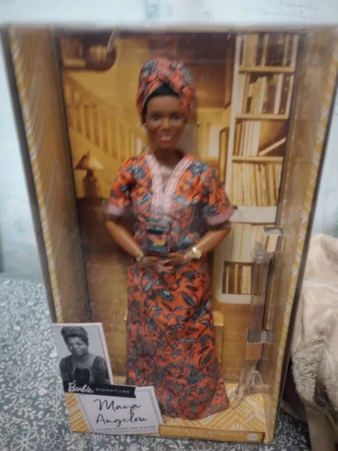 Barbie: Inspiring Women - Maya Angelou 13 Inch Doll (GXF46)