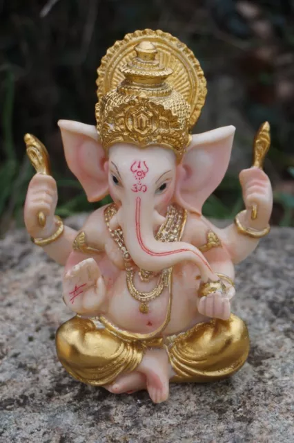 J32  Figurine Statuette Statue Ganesh Bouddha Prosperite Meditation   Sakyamuni