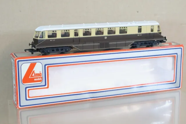 Lima 205132 GWR Chocolat Crème Diesel Autorail Locomotive 22 Mint Emballé Og