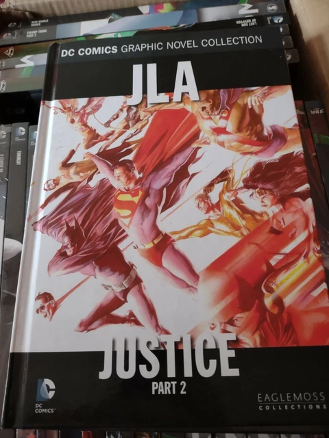 DC Comics Eaglemoss Collection JLA Justice Part 2 Graphic Novel (used like new)