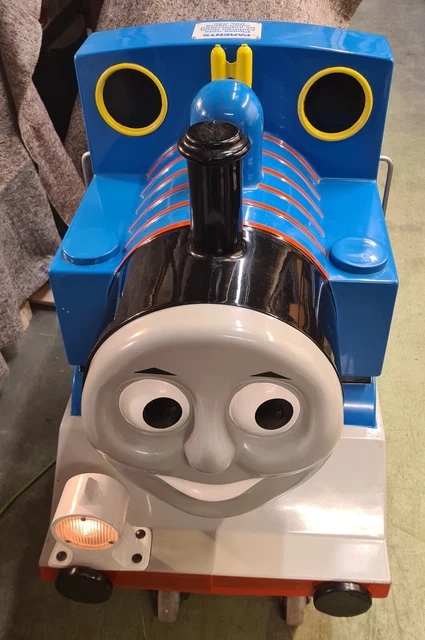 COIN OPERATED THOMAS the Tank Engine Kiddie Ride on New £1 Coin £360.00 ...
