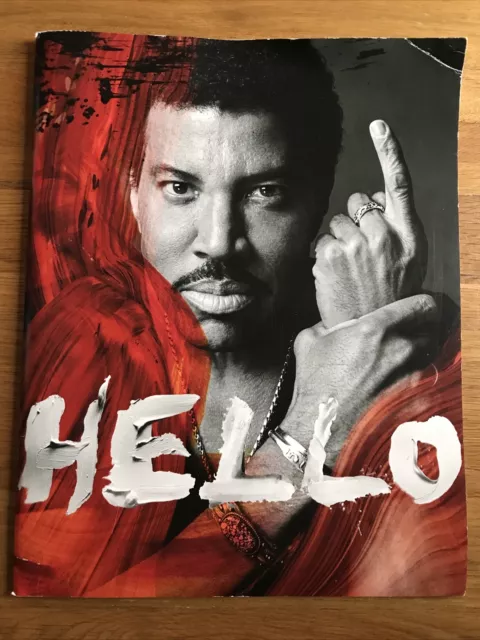 Lionel Richie All The Hits World Tour Programme (2018)