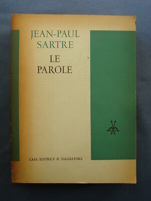 Sartre-Le Parole-Tradotto Da De Nardis-Il Saggiatore 1965