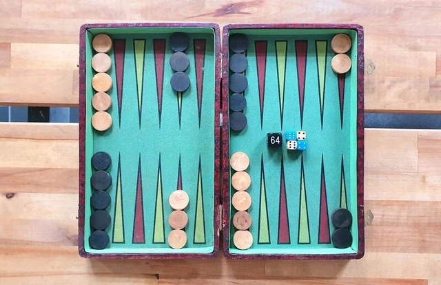 Rare antique Backgammon France
