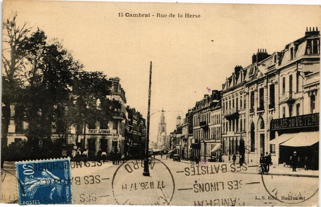 CPA CAMBRAI - Rue de la Herse (204979)