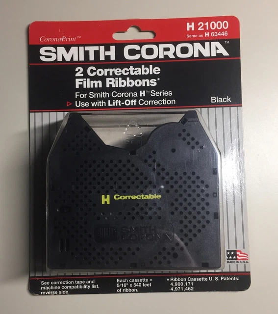Smith Corona Mark 100 Ribbon and Correction Tape Cassette + Free Shipping in USA