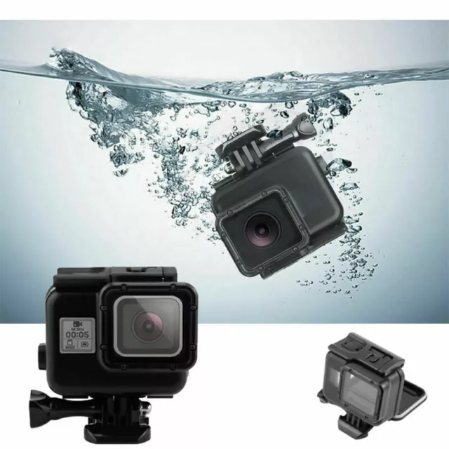 Für Gopro Hero 7 Kamera Unterwasser 45m Tauchen Wasserdicht Gehäuse Schutzhülle