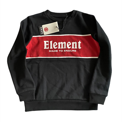 Element Primary Sweatshirt Kid's (Size 10y) Long Sleeve Crew Skateboarding - New