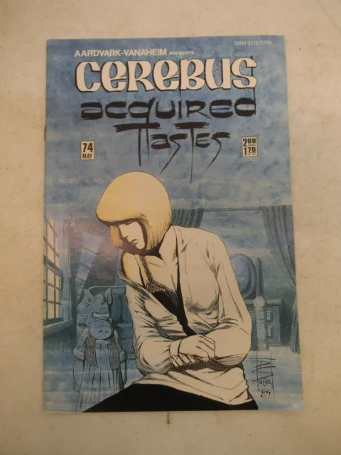 Cerebus #74 May 1985 Nm Near Mint 9.4 9.6 Aardvark Vanaheim Aquired Tastes