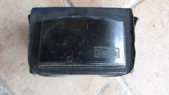 Kodak instamatic 133 | Macchina fotografica rullino vintage e custodia in pelle
