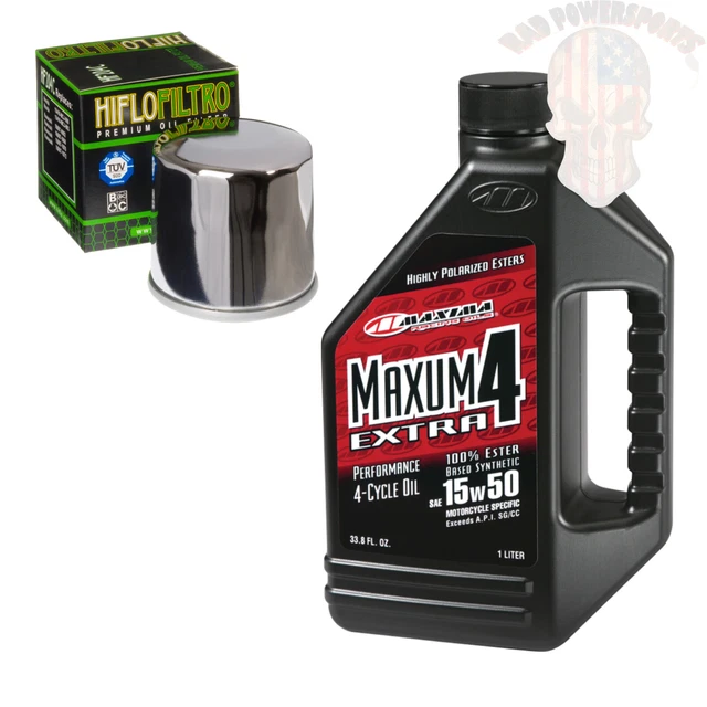 OIL AND FILTER Change Kit For 2008 Kawasaki KFX 700 Maxima Synthetic