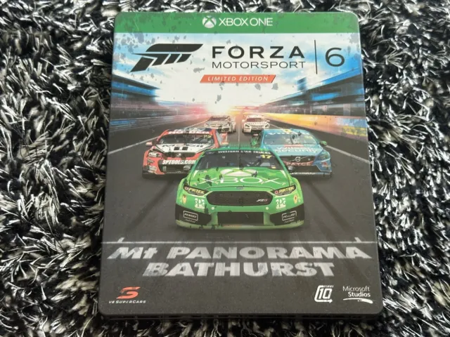 Forza Motorsport 6 Limited Edition Steelbook NO GAME Microsoft Xbox One Bathurst