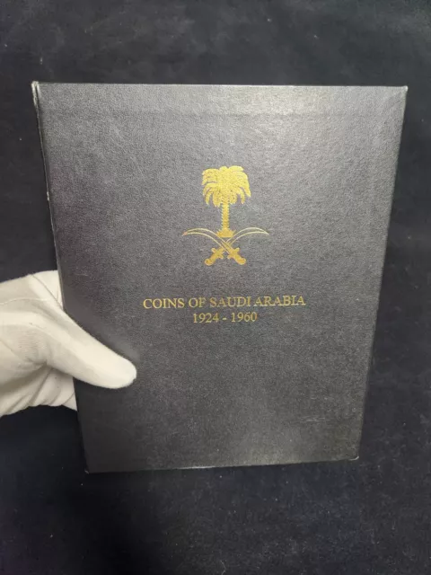 Empty Coin Album for Saudi Arabia Coins 1924 to 1960 (prev. used, sold as is)