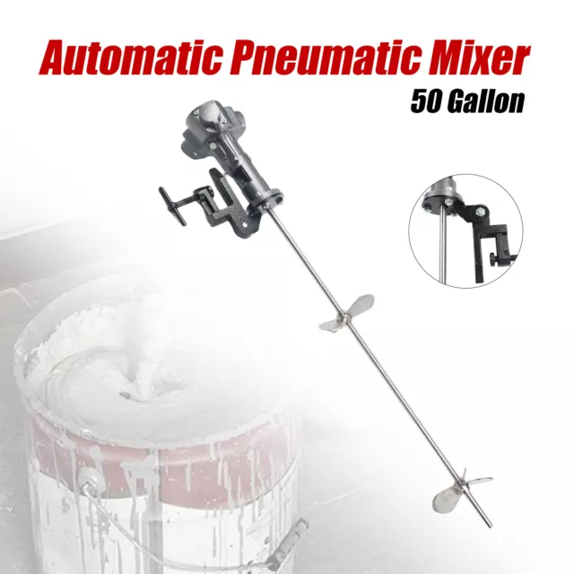 Paint Mmixer 50 Gallon Pneumatic Mixer Industrial Fully Automatic Paint Mixer CA