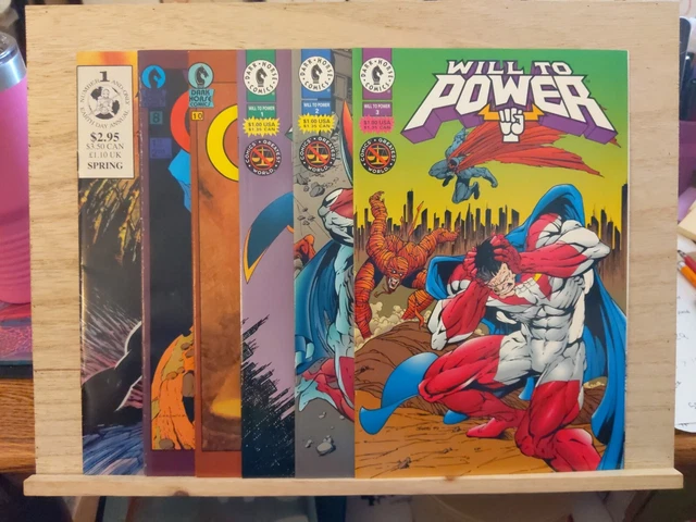 Various Comics Lot of 6 Zen; Concrete; Will to Power