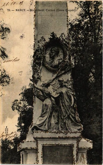 CPA NANCY Monument Carnot (680501)