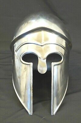 Replica Helmet Spartan Armour Ancient Reenactment Greek Corinthian Ready Gifted.
