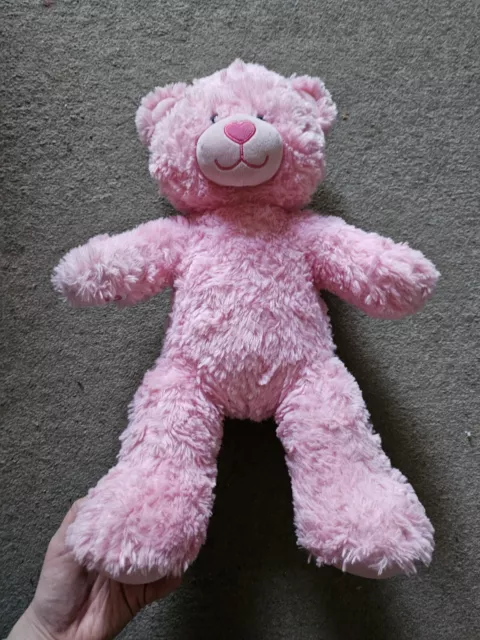 Build A Bear Pink Teddy Bear