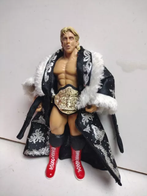 2003 Jakks WWE Limited Internet Exclusive Ric Flair Ringside Wrestling Figure