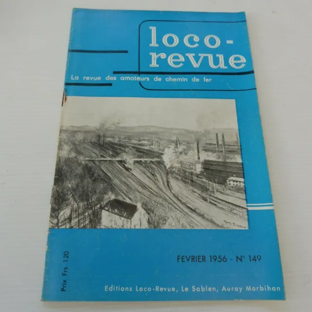 Loco-Revue Ho Revue D'occasion N° 149 Fevrier 1956