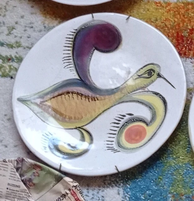 ANCIENNE ASSIETTE CREUSE émaillée XIXe parlante amusez vous d'un léger