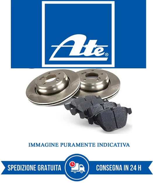 BESTPRICE Set Freni Asse Anteriore Incl. Dischi Freno Ventilati 321 Mm + Pastiglie Freno Anteriori