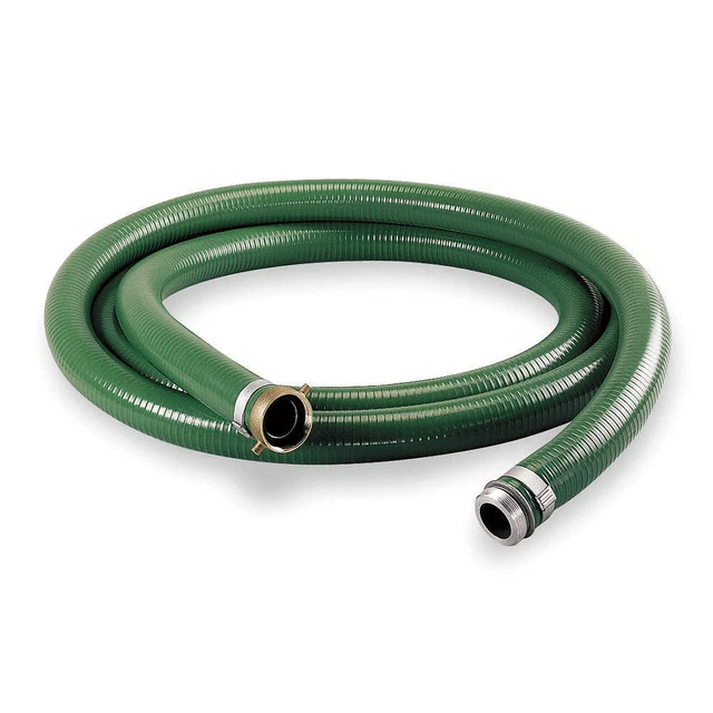 CONTINENTAL SP200-10MF-G Water Hose,2" ID x 10 ft.,Green