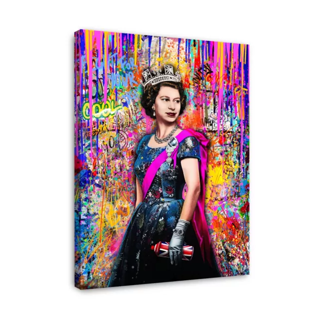 Queen Elizabeth Print, Graffiti Wall Art, Pop Art Wall Art, Famous Art Prints