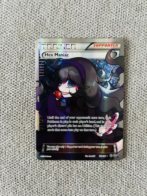 pokemon hex maniac card ACE 9 - - 75a/98 - Ancient Origins - (This includes cards that come into play on that turn.) You may play only 1 Supporter card during your turn (before your attack) Pokemon Perfect FIT Sleeves Rare