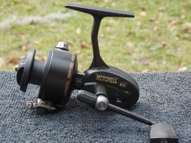 Garcia Mitchell 308 reel nice bail and handle works smooth average