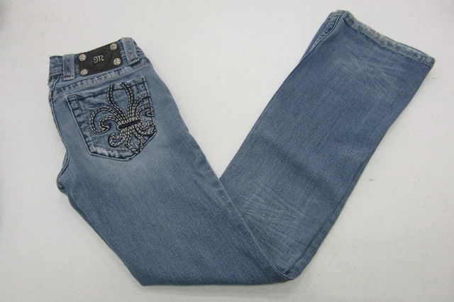 Jean Bootcut Miss Me Nice - Taille 28 - Occasion Très Bon état - Coupe Féminine