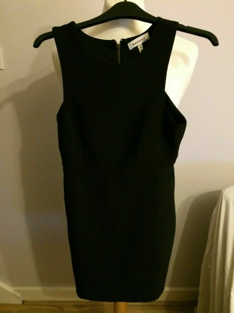 MONTEAU DRESS UK Size S Black Colour Stretchy 7.00 PicClick UK